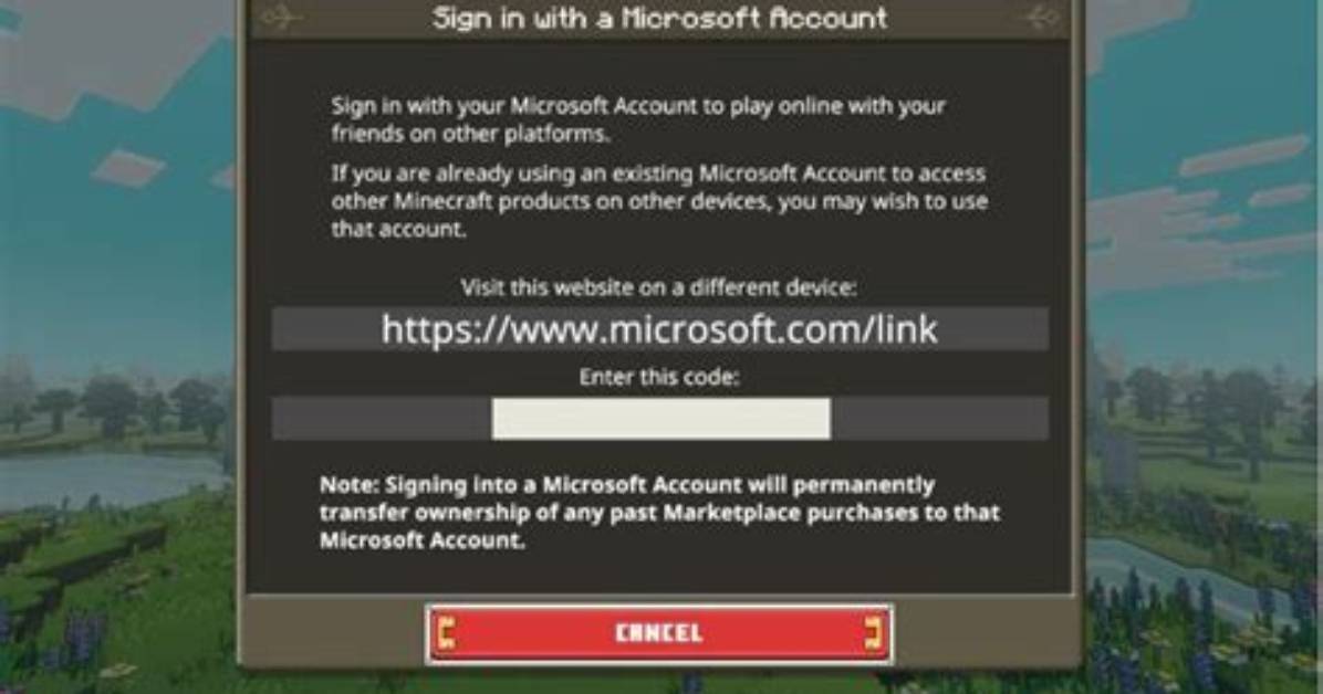 How to Link Minecraft Account