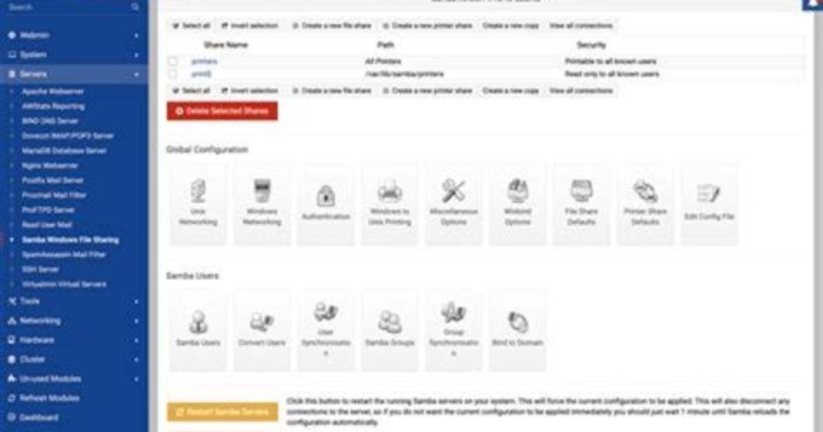 How to List Samba Share Users