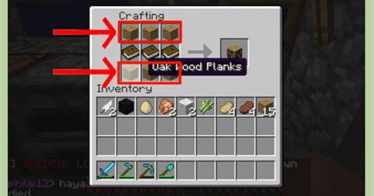 How to Make a Bookcase in Minecraft