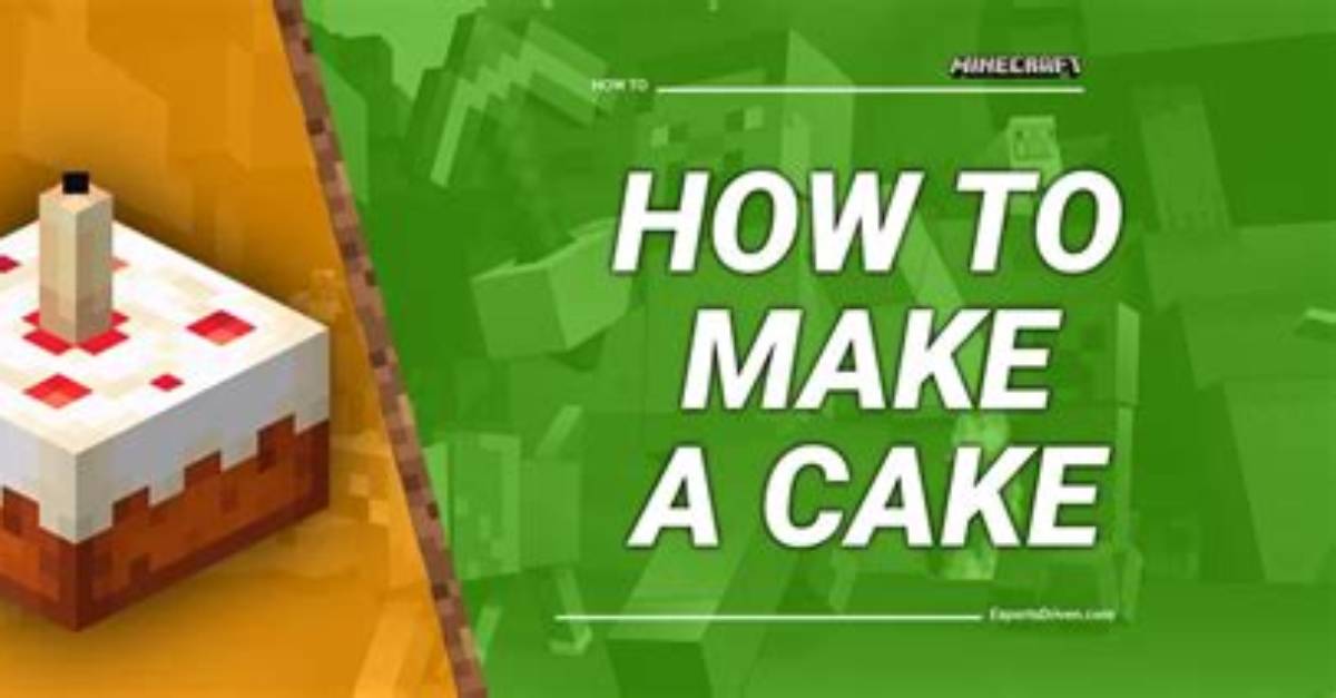 How to Make a Cake in Minecraft
