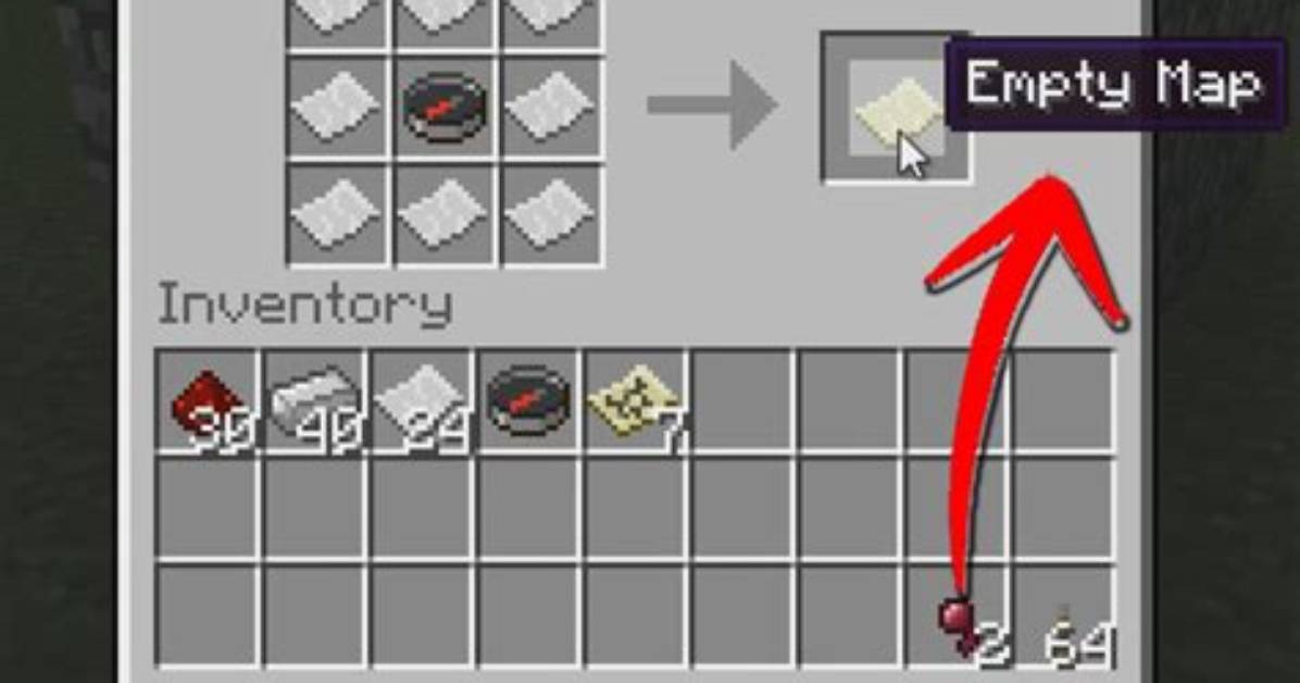 How to Make a Compass on Minecraft