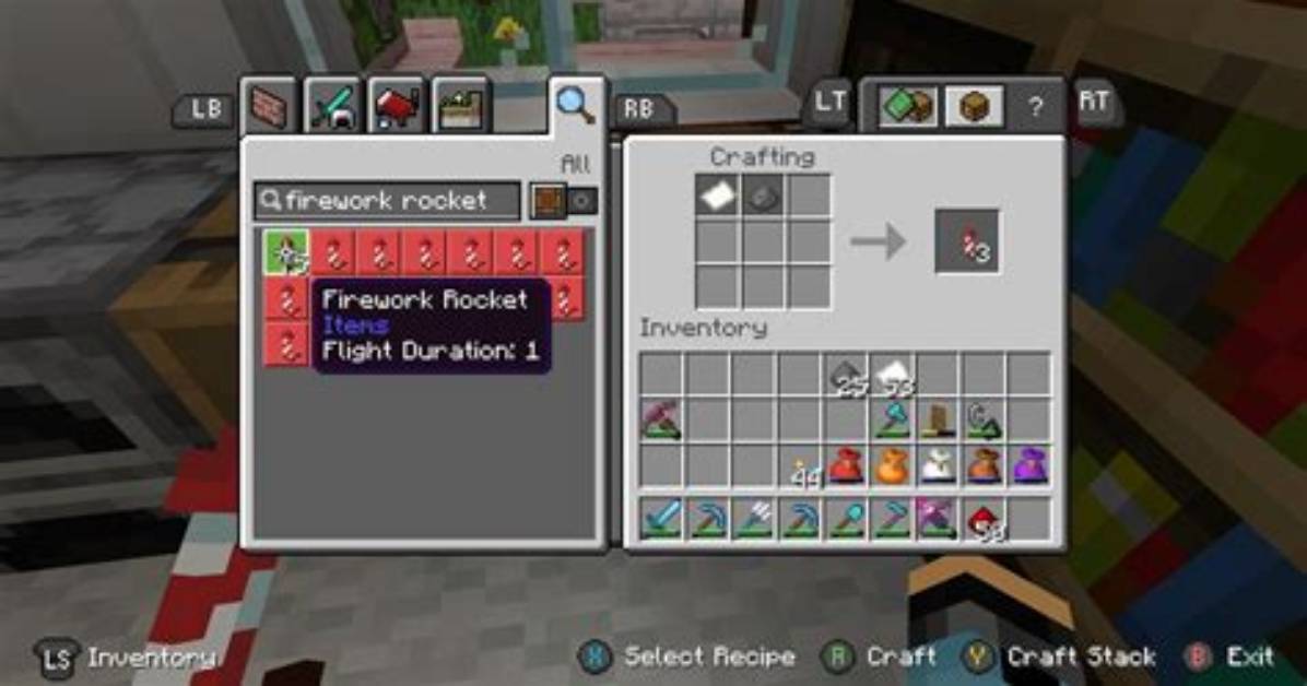 How to Make a Firework in Minecraft