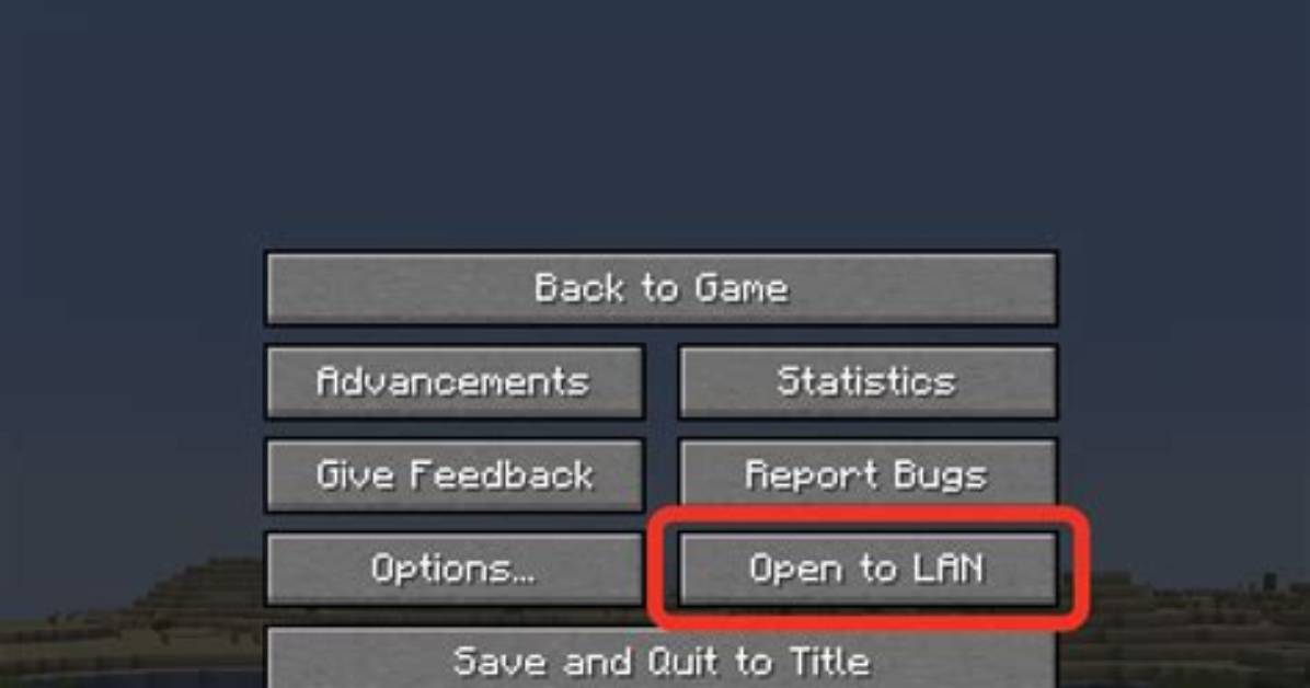 How to Make a Lan Server in Minecraft