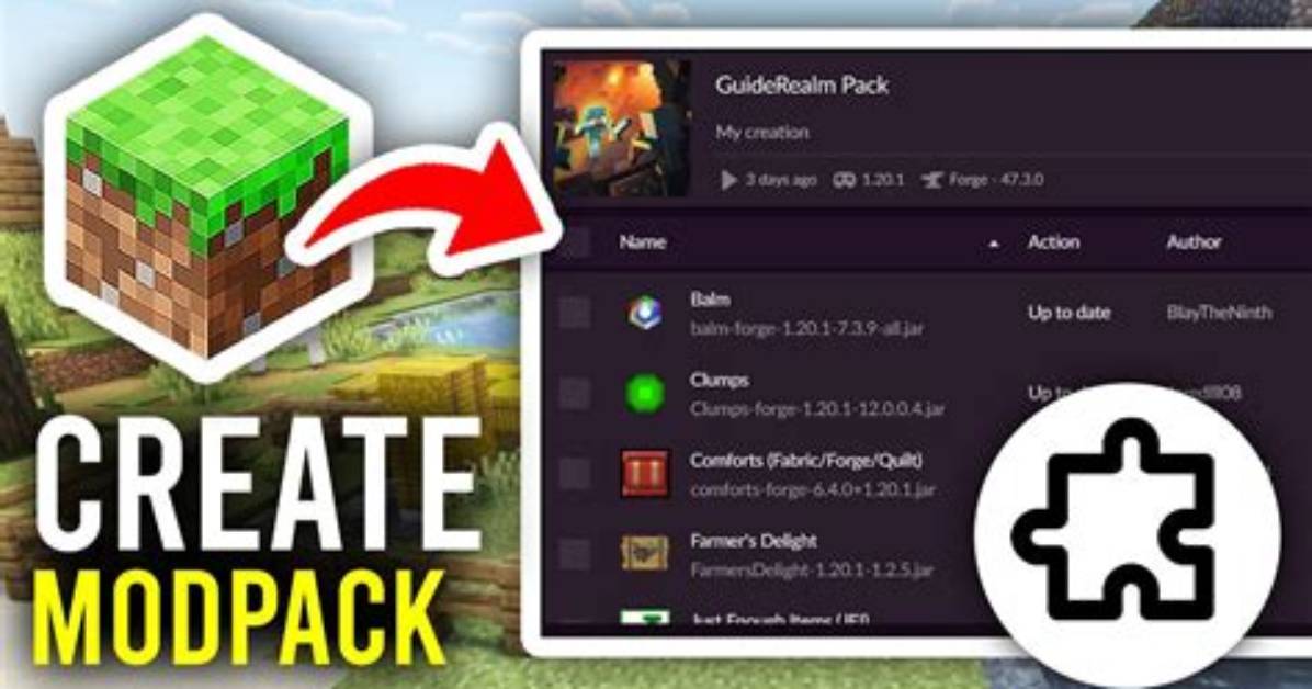 How to Make a Minecraft Modpack