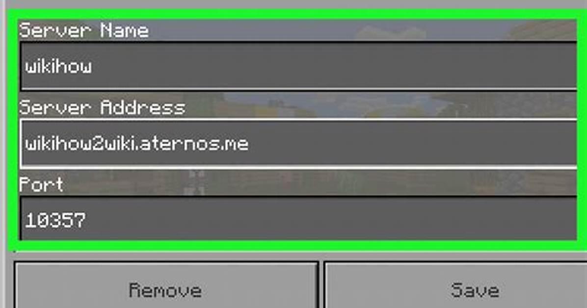 How to Make a Minecraft Pe Server Android
