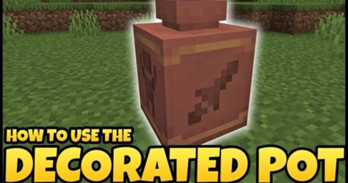 How to Make a Minecraft Pot