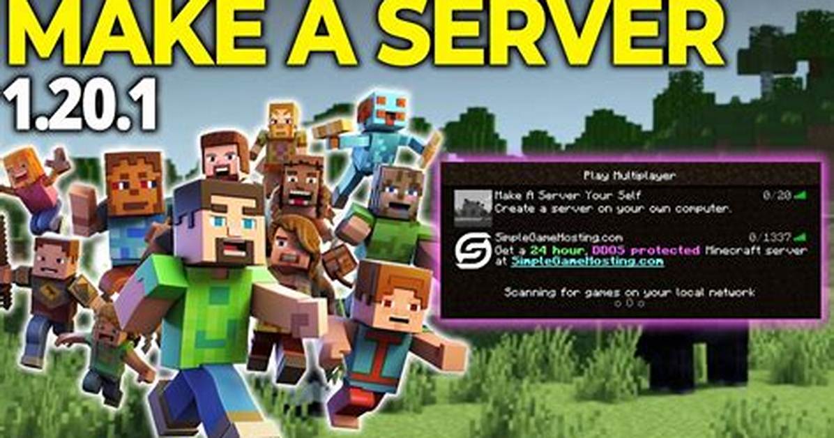 How to Make a Minecraft Server 1.9.2