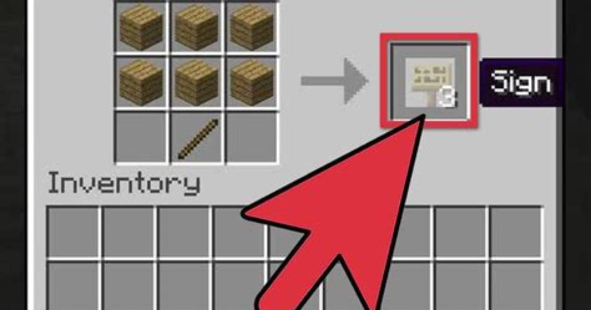 How to Make a Minecraft Sign