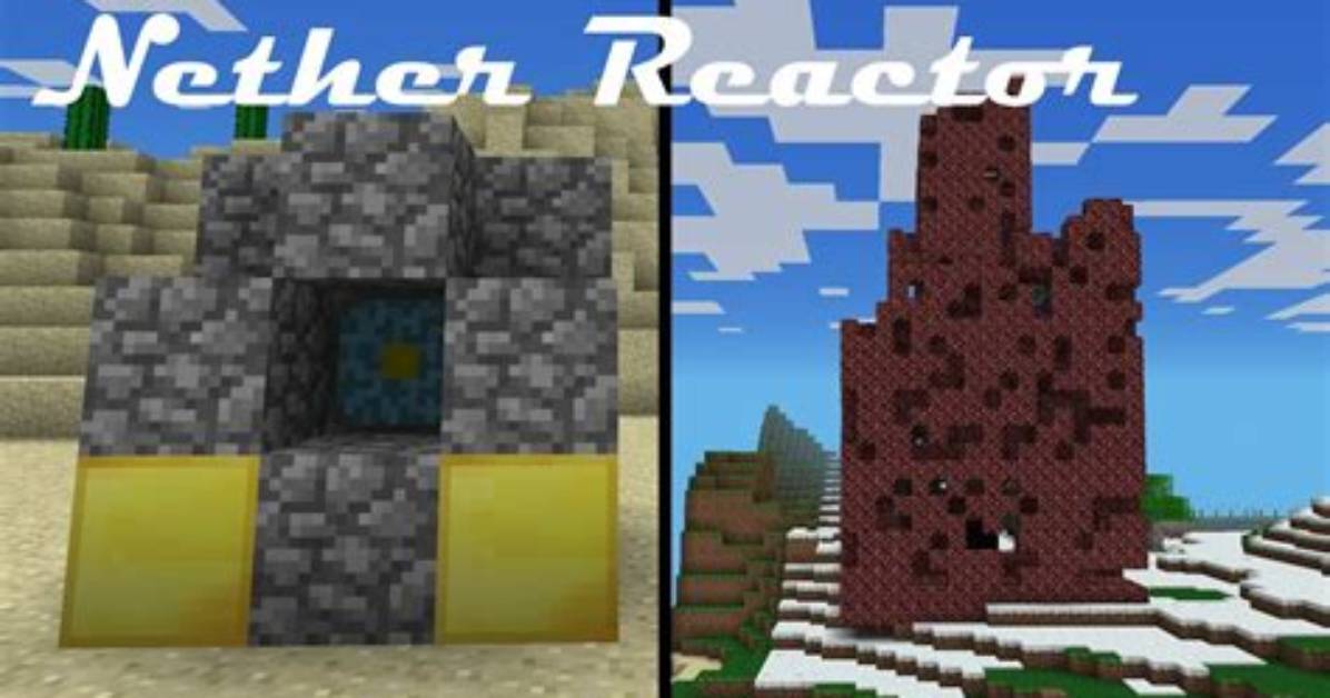 How to Make a Nether Reactor on Minecraft