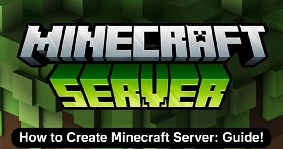 How to Make a New Minecraft Server