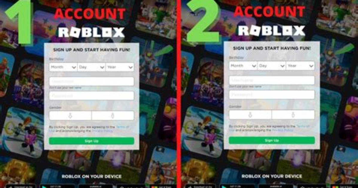 How to Make a New Roblox Account