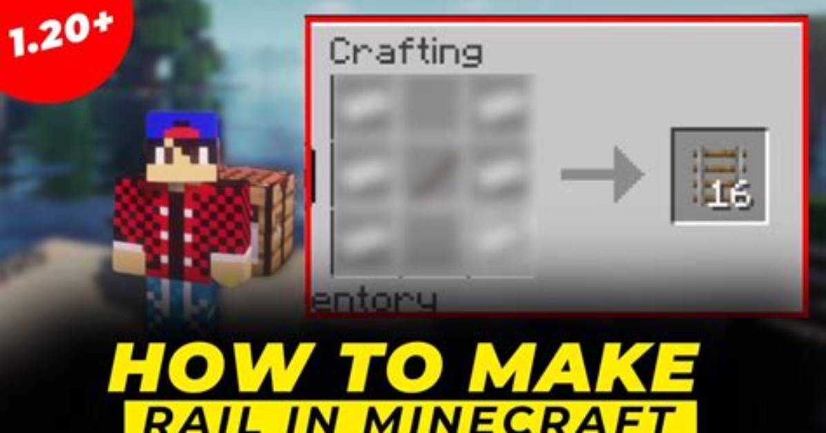 How to Make a Rail System in Minecraft