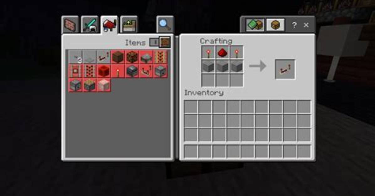How to Make a Repeater Minecraft
