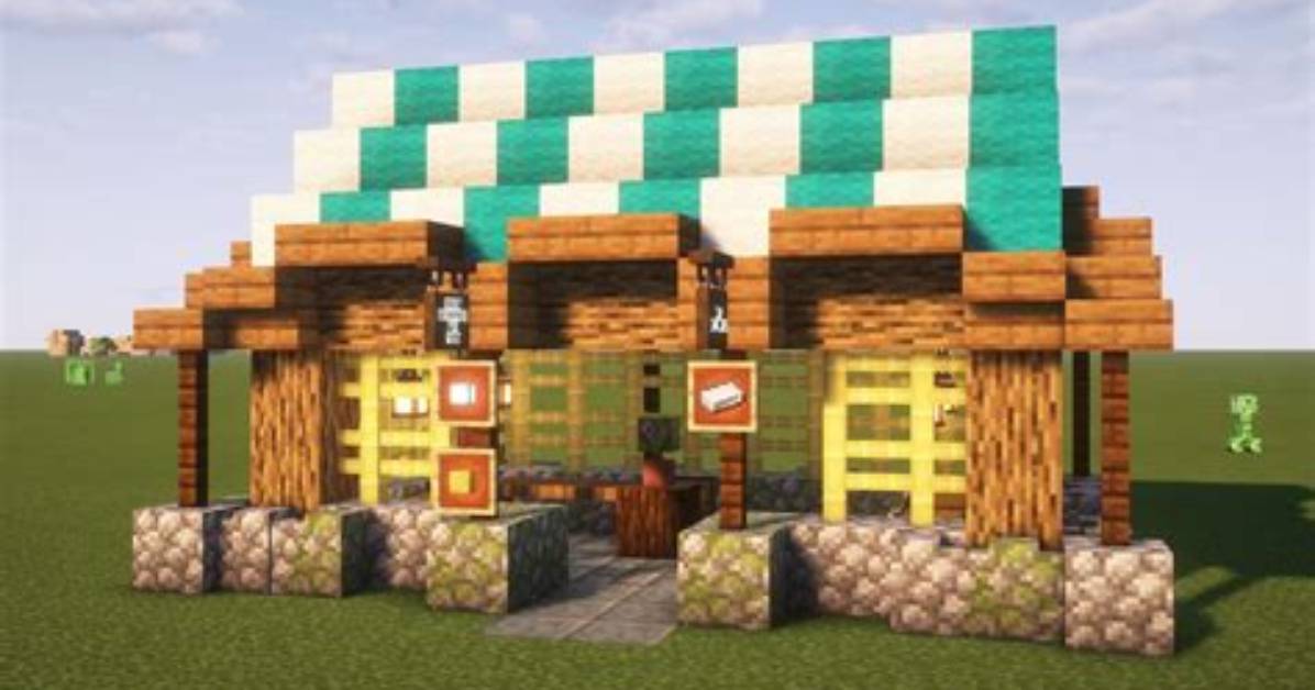 How to Make a Shop in Minecraft Pe
