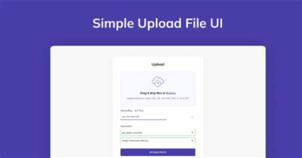 How to Make a Simple Image Upload Using Javascript/Html
