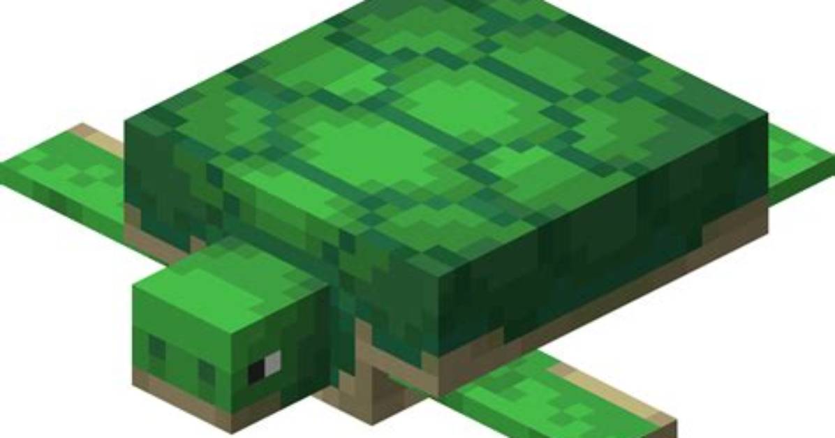 How to Make a Turtle in Minecraft