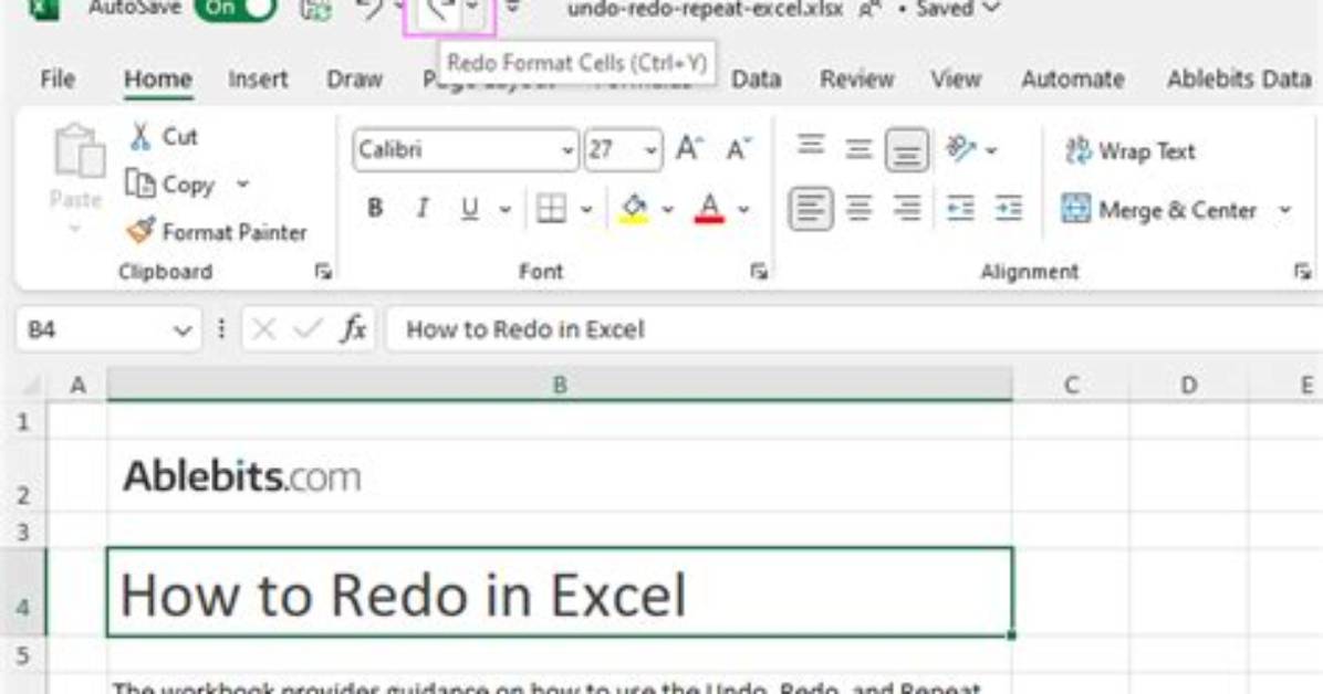 How to Make a Undo/Redo Function