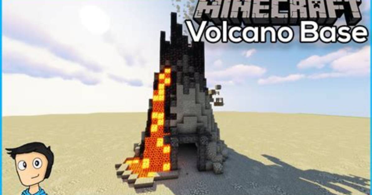 How to Make a Volcano in Minecraft