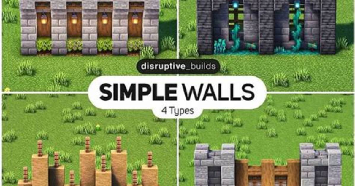 How to Make a Wall in Minecraft with Commands