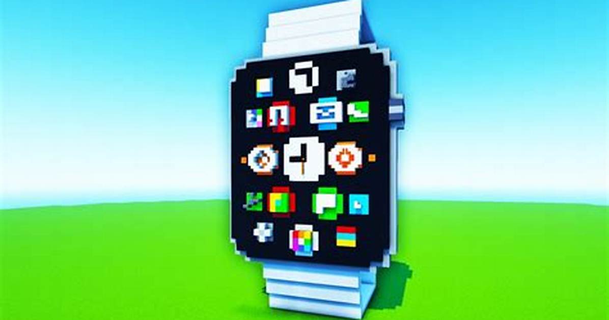 How to Make a Watch Minecraft