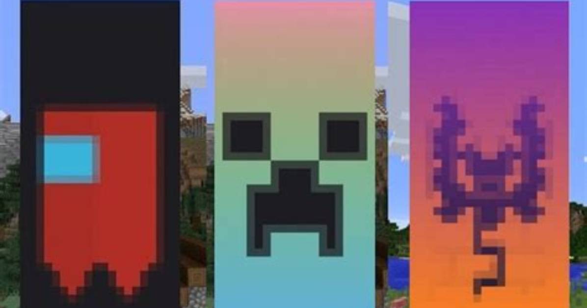 How to Make an S Banner in Minecraft