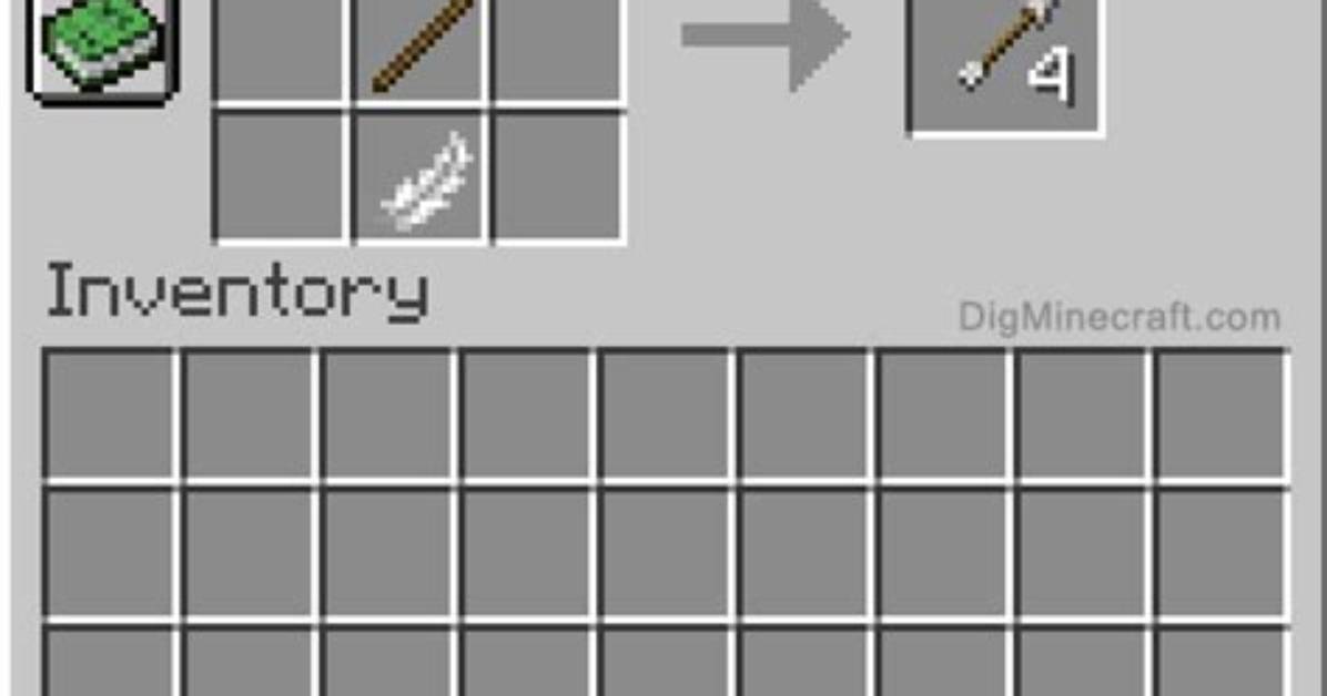 How to Make Arrow in Minecraft