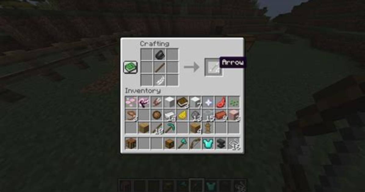 How to Make Arrows on Minecraft