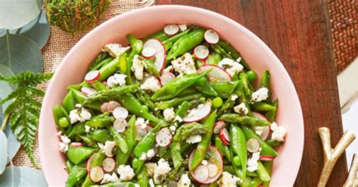 How to Make Asparagus, Snap Pea, Radish Salad