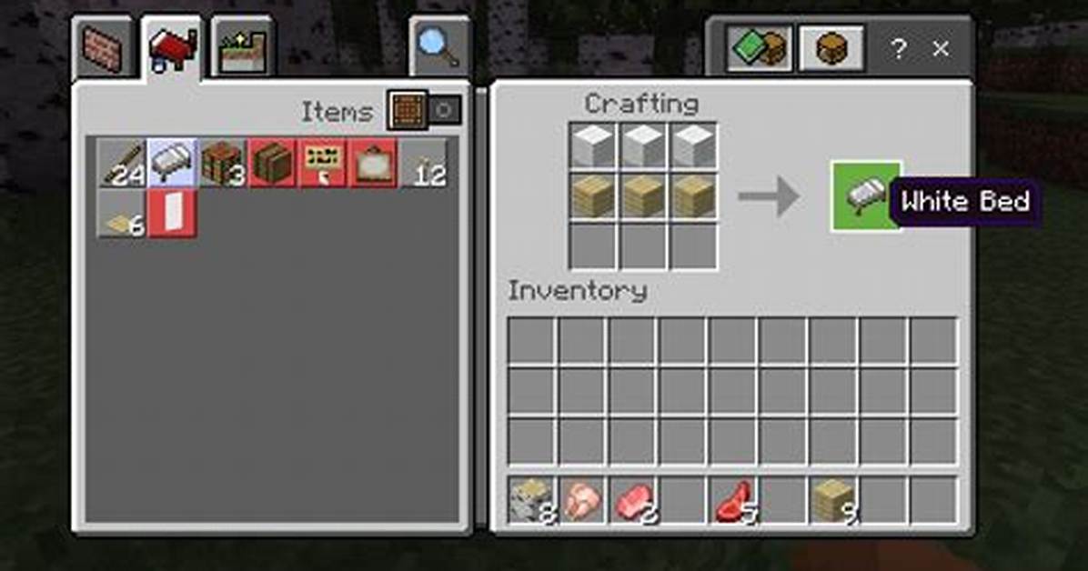 How to Make Bed in Minecraft