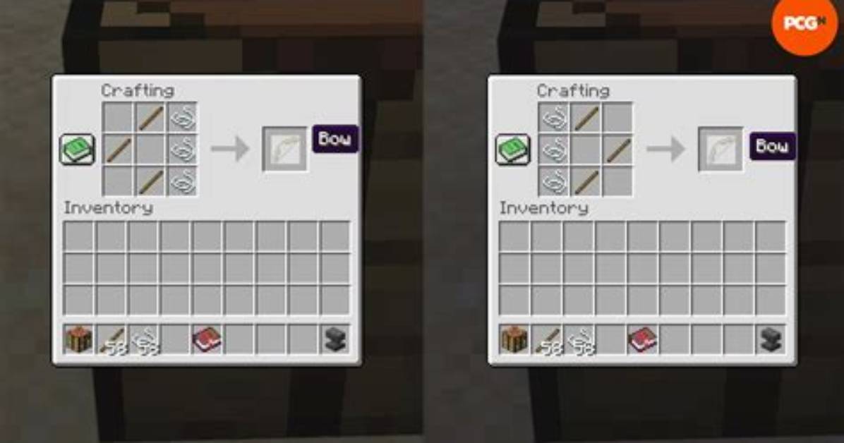 How to Make Bow Minecraft