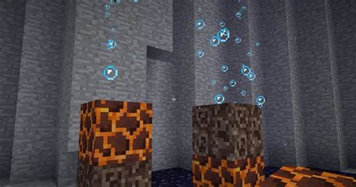 How to Make Bubbles in Minecraft