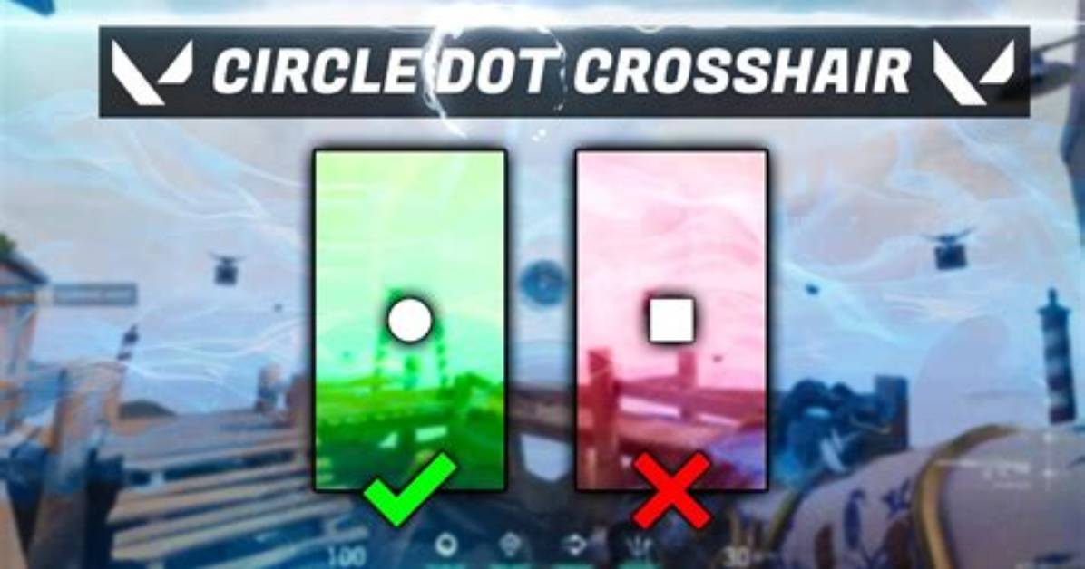 How to Make Circle Crosshair Valorant