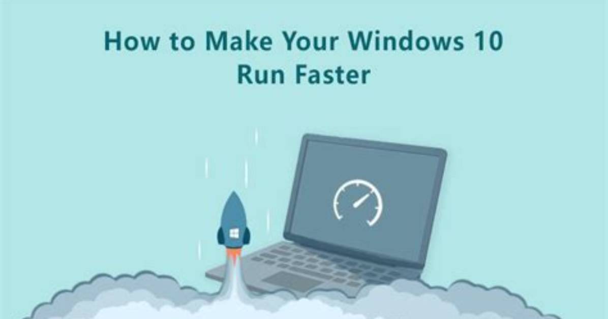 How to Make Computer Faster Windows 10?