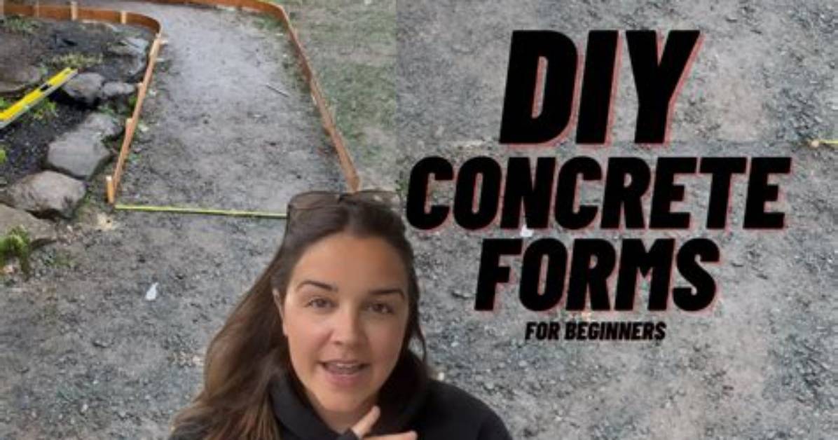 How to Make Concrete Forms
