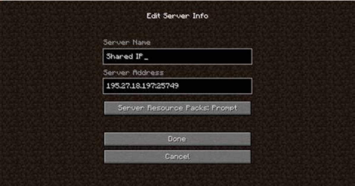 How to Make Custom Ip for Minecraft Server