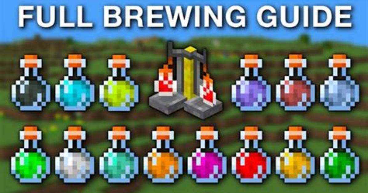 How to Make Every Potion in Minecraft 2020