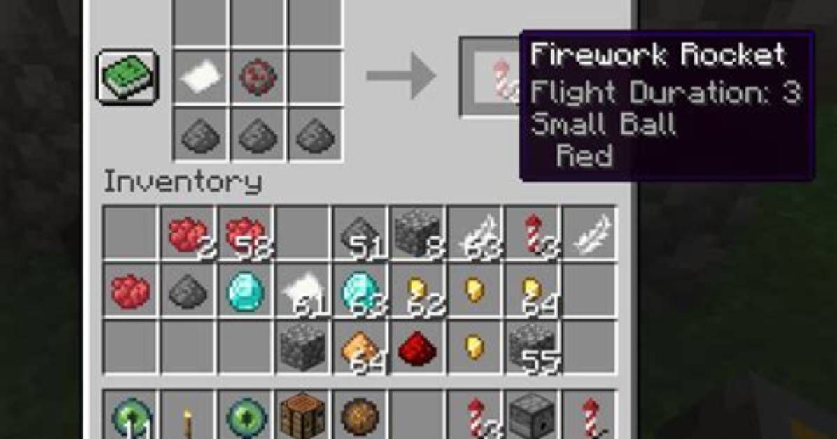 How to Make Firework in Minecraft