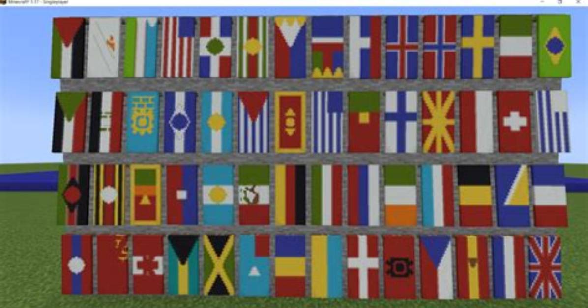 How to Make Flags in Minecraft