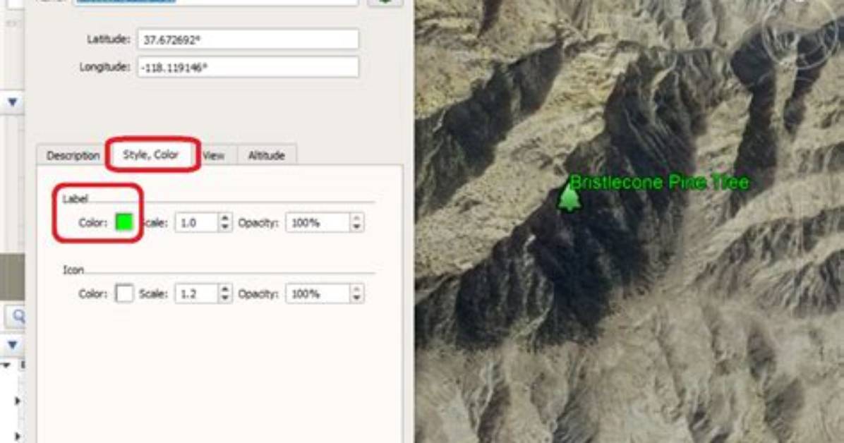 How to Make Google Earth Flat
