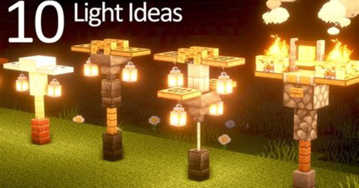 How to Make Lights Minecraft