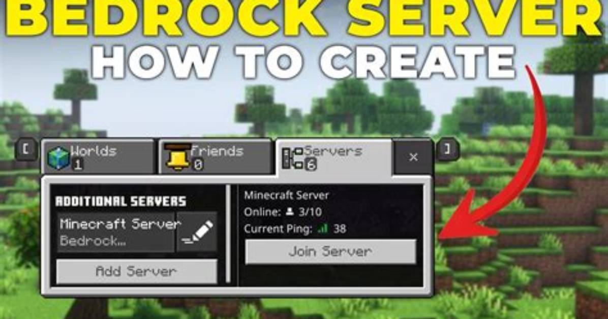 How to Make Minecraft Bedrock Server
