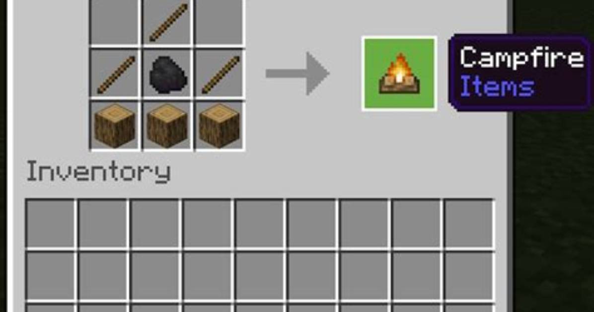 How to Make Minecraft Campfire