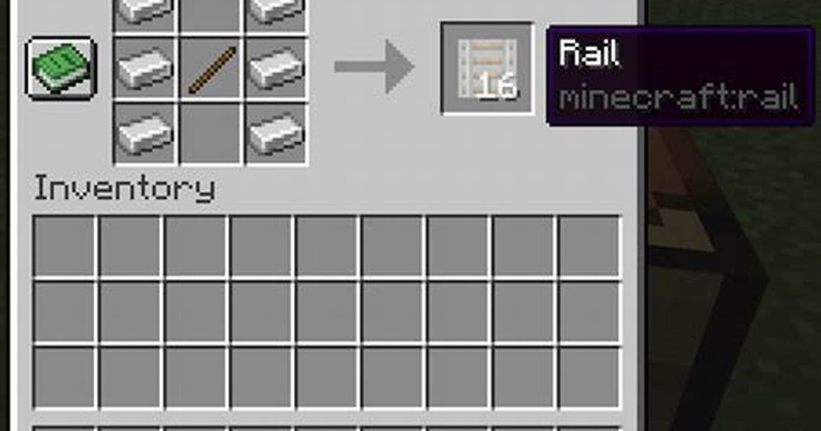 How to Make Minecraft Rail
