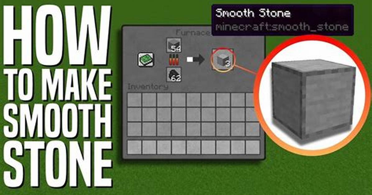 How to Make Minecraft Smooth Stone