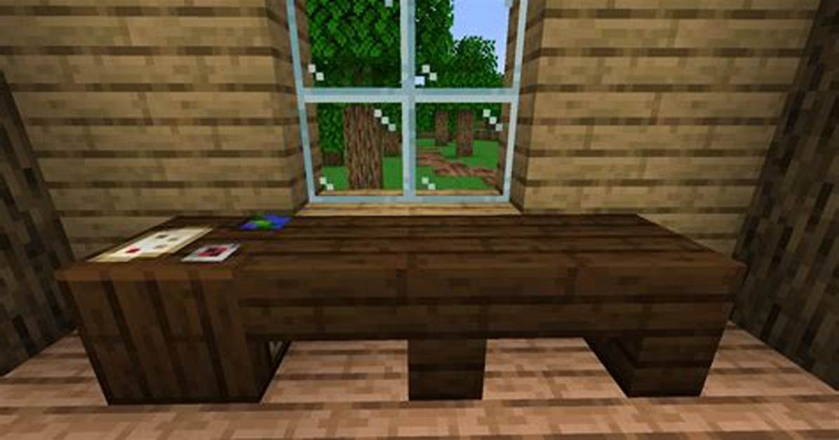 How to Make Minecraft Table