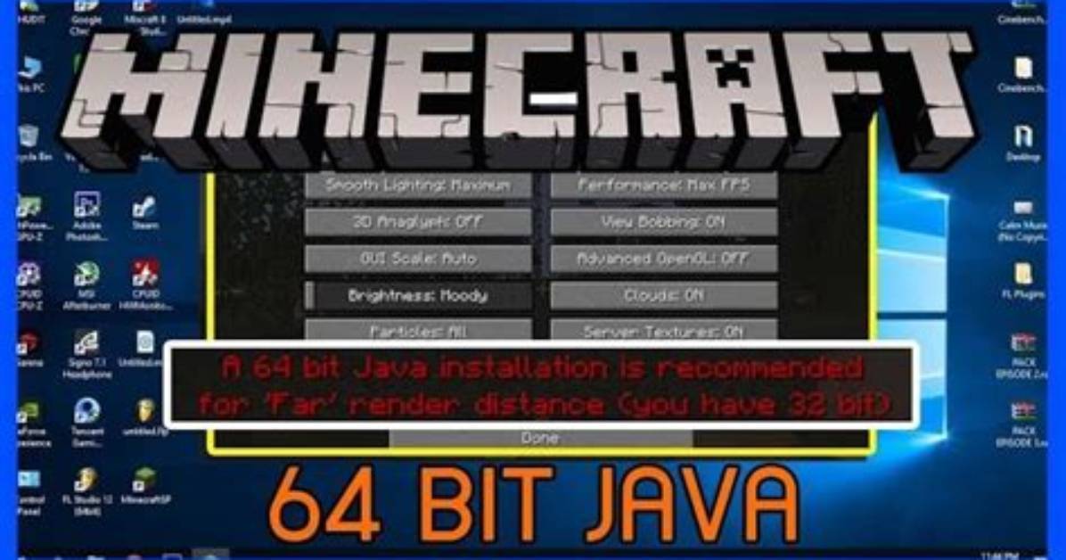 How to Make Minecraft Use 64 Bit Java