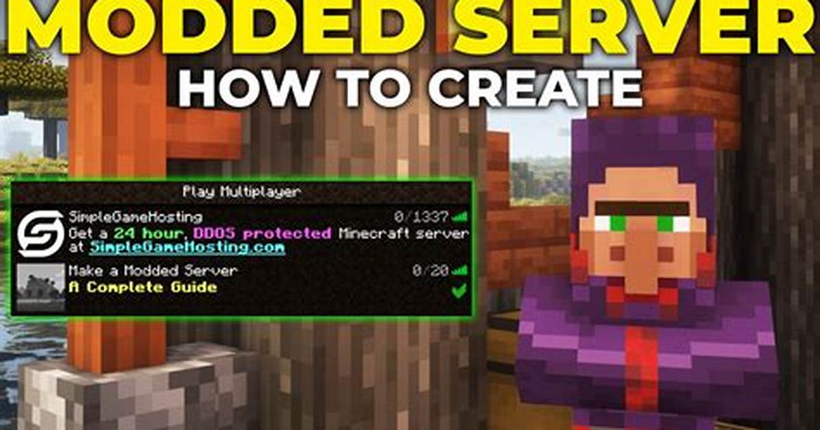 How to Make Modded Minecraft Server