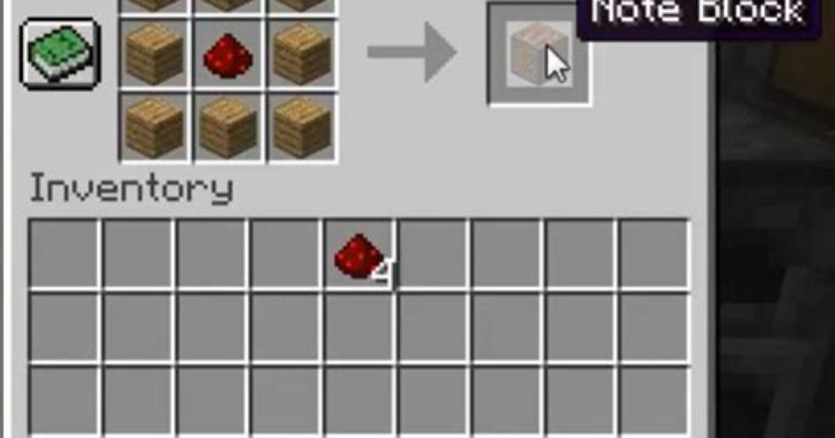 How to Make Note Block Minecraft
