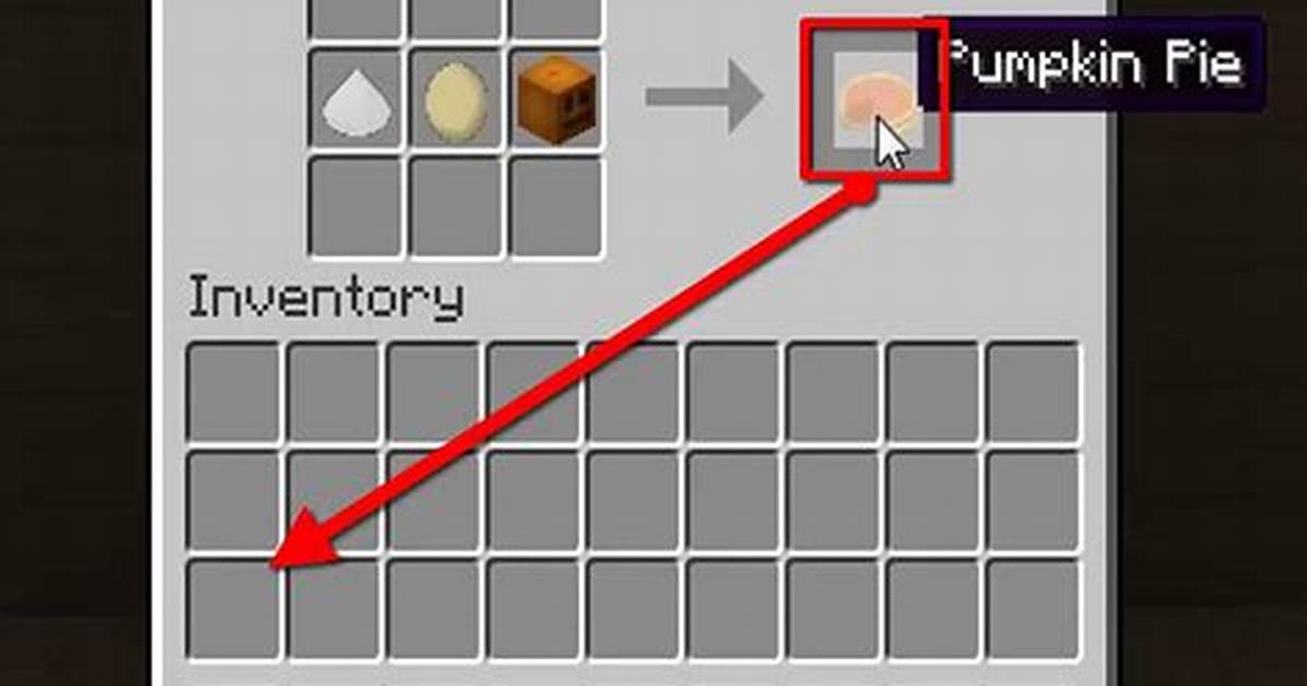 How to Make Pumpkin Pie in Minecraft