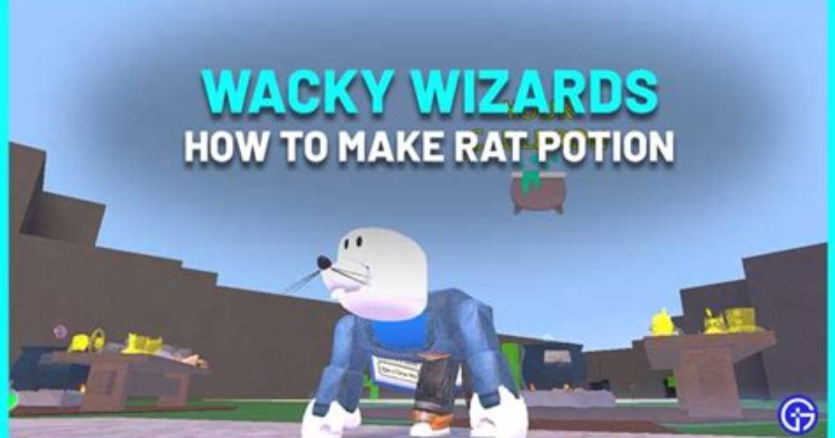 How to Make Rat (Ratty) Potion in Wacky Wizards